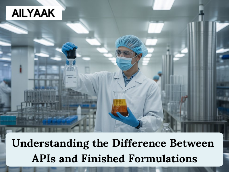 Difference Between APIs and Finished Formulations